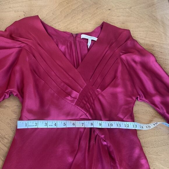 BCBGMAXAZRIA Runway Berry Pink Mini Dress Size 2 - Picture 10 of 12